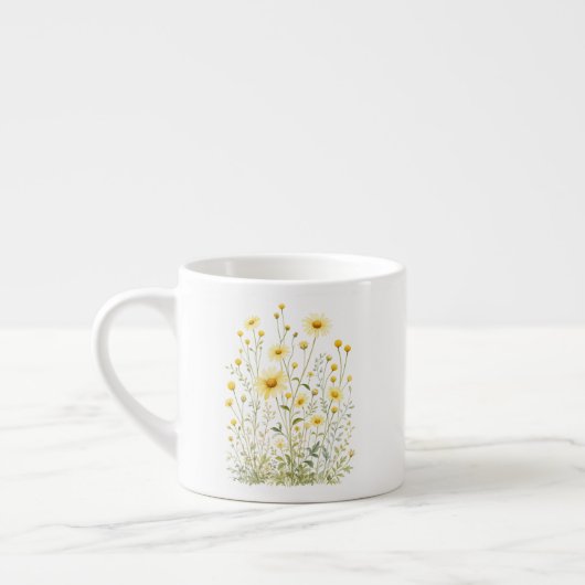 野の花 エスプレッソカップ (左)