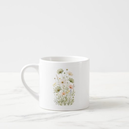 野の花 エスプレッソカップ (左)