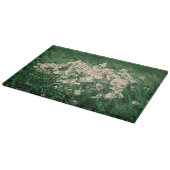 野の花 カッティングボード (角)