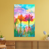 野の花 キャンバスプリント (インサイチュ (リビング))