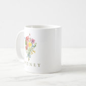 野の花 コーヒーマグカップ (正面左)
