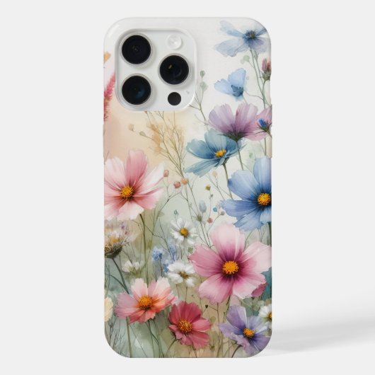 野の花 iPhoneケース (裏面)