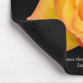 野の黄色いバラの花マウスパッド マウスパッド (コーナー)