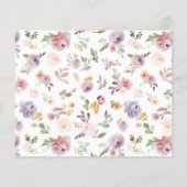 野エレガント花アドバイスと願いブライダルショー。 (裏面)