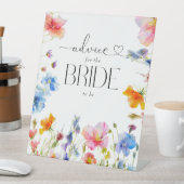 野エレガント花アドバイス標識 台座サイン (インサイチュ)