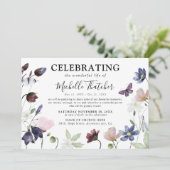 野エレガント花悔やみや弔慰追悼式 招待状 (スタンド正面)