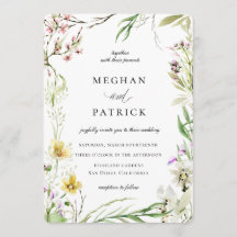 野エレガント花植物体結婚枠