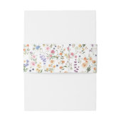 野エレガント花植物園模様 招待状ベリーバンド (裏面例)