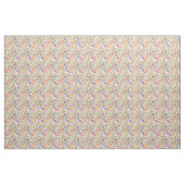 野エレガント花水色 ファブリック (ヤード)