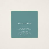 野エレガント花畑イヤリング表示カード (裏面)