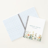 野エレガント花畑 ノートブック (内部)