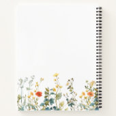 野エレガント花畑 ノートブック (裏面)