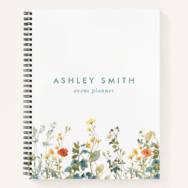 野エレガント花畑 ノートブック