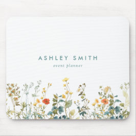 野エレガント花畑 マウスパッド