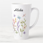 野エレガント花蝶 カフェラテマグ (右)