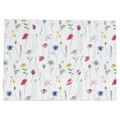 野エレガント花 ラージペーパーバッグ (裏面)