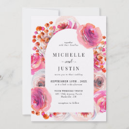 野エレガント花 | 写真素朴の結婚数 招待状