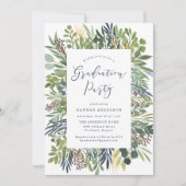 野エレガント草卒業党 招待状 (正面)