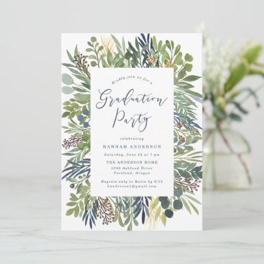 野エレガント草卒業党 招待状 (スタンド正面)