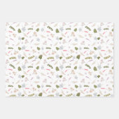 野エレガント草植物学 ラッピングペーパーシート (正面3)