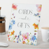 野エレガント草花のカードとギフトのサイン 台座サイン (インサイチュ)