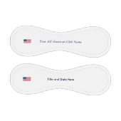 野カスタム球アメリカ国旗 野球ボール (パネル)