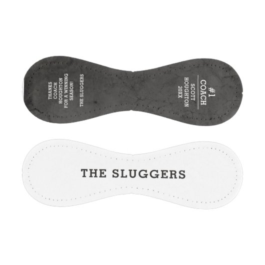 野カスタム球チームのコーチ、感謝の贈り物 野球ボール (パネル)