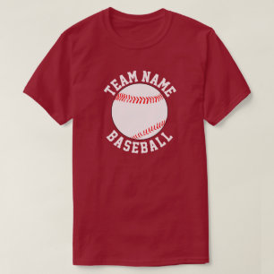 野カスタム球チーム名、プレーヤー、ジャージーナンバー Tシャツ