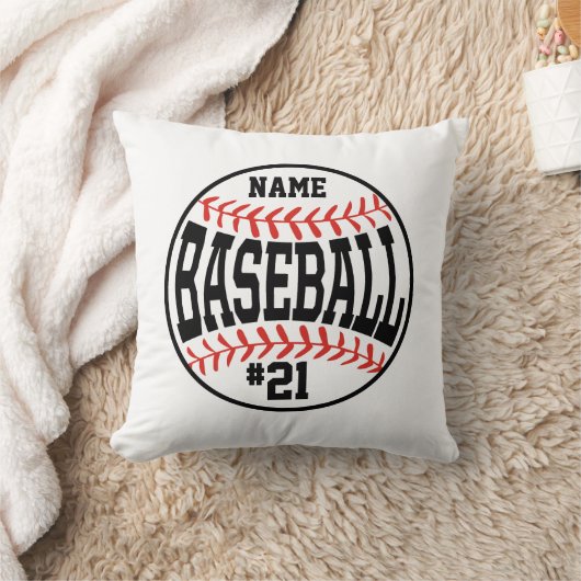 野カスタム球装飾用クッション球団枕 クッション (ブランケット)