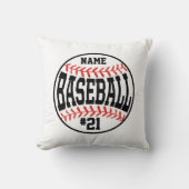 野カスタム球装飾用クッション球団枕 クッション (正面)