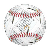 野カスタム球 – バーボン好きショッピングリスト 野球ボール (正面)