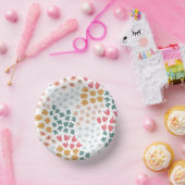 野カラフル花パーティー ペーパーボウル (パーティー)