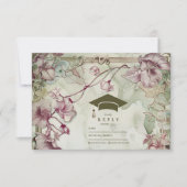 野カラフル花卒業党 出欠カード (正面)