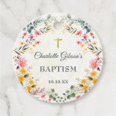 野カラフル花洗礼 フェイバータグ (正面)