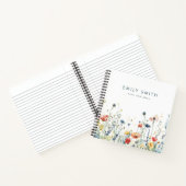 野カラフル花畑 ノートブック (内部)