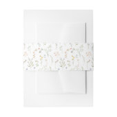 野カラフル花草花結婚の花 招待状ベリーバンド (正面例)