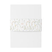 野カラフル花草花結婚の花 招待状ベリーバンド (裏面例)