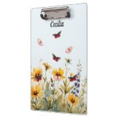 野カラフル花蝶 クリップボード (左)