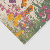 野カラフル花蝶 薄葉紙 (詳細)