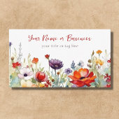 野カラフル花鮮やか園フローラ 名刺