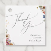 野カラフル花 |ガーデンありがとう フェイバータグ (正面)