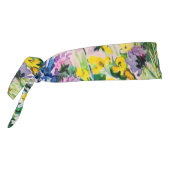 野カラフル花 タイヘッドバンド (回転270)