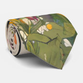 野カラフル花 ネクタイ (ロール)