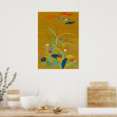 野カラフル花 ポスター (キッチン)