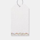 野カラフル花 |結婚へようこそ ギフトタグ (裏面)