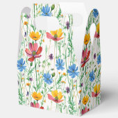 野カラフル草及び青草 フェイバーボックス (見開き)