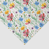 野カラフル草及び青草 薄葉紙 (詳細)