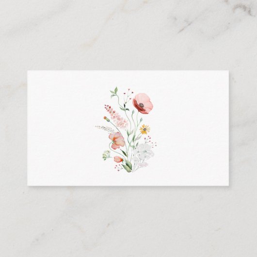 野カラフル草牧野結婚登録簿 エンクロージャーカード (裏面)