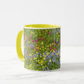 野カラフル草花フローラ マグカップ (正面左)