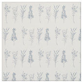 野スタイリッシュ草植物模様 ファブリック (見本)